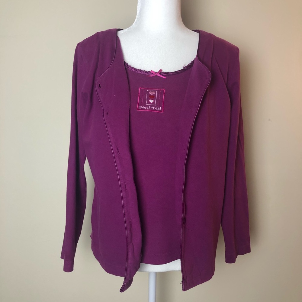 High Sierra Intimates Tank & Cardigan